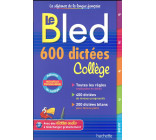 BLED 600 DICTEES COLLEGE