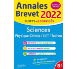 ANNALES BREVET 2022 SCIENCES