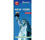 PLANS DE VILLE MICHELIN EUROPE - PLAN NEW YORK (PLASTIFIE)