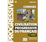 CIVILISATION PROGRESSIVE DU FRANCAIS DEBUTANT CORRIGES A1 3EME EDITION AVEC 450 ACTIVITES