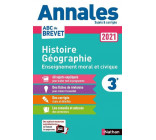 ANNALES BREVET 2021 HISTOIRE GEOGRAPHIE ENSEIGNEMENT MORAL ET CIVIQUE - CORRIGE