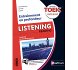 NOUVEAU TOEIC - ENTRAINEMENT INTENSIF LISTENING/READING (LIVRE + NATHAN LIVE ) - 2019