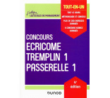 CONCOURS ECRICOME TREMPLIN 1 ET PASSERELLE 1 - 4E ED. - TOUT-EN-UN