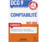 DCG 9 - INTRODUCTION A LA COMPTABILITE - DCG 9 - T01 - DCG 9 COMPTABILITE - CORRIGES - 2021/2022 - R