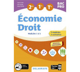 ECONOMIE-DROIT 2DE, 1RE, TLE BAC PRO (2020) - POCHETTE ELEVE