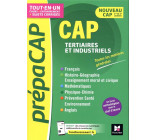 PREPACAP - CAP TERTIAIRES ET INDUSTRIELS - MATIERES GENERALES NOUV. PROGRAMMES-REVISION ENTRAINEMENT