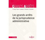 LES GRANDS ARRETS DE LA JURISPRUDENCE ADMINISTRATIVE. 23E ED.