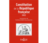 CONSTITUTION DE LA REPUBLIQUE FRANCAISE 19ED