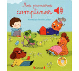 MES PREMIERES COMPTINES - LIVRE SONORE AVEC 6 PUCES - DES 1 AN