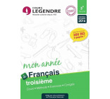 MON ANNEE DE COLLEGE 3EME - FRANCAIS - COURS - METHODE - EXERCICES - CORRIGES