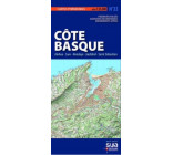 COTE BASQUE. AINHOA-SARE-HENDAYE, JAIZKIBEL-SAINT SEBASTIAN - CARTES PYRENEENNES