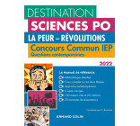 DESTINATION SCIENCES PO QUESTIONS CONTEMPORAINES 2022 - CONCOURS COMMUN IEP