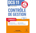 DCG 11 CONTRO LE DE GESTION - CORRIGE S - 2E E D.