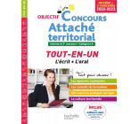 OBJECTIF CONCOURS 2022-2023 ATTACHE TERRITORIAL (CONCOURS INTERNE)