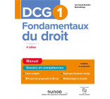DCG 1 - INTRODUCTION AU DROIT -DCG 1 - T01 - DCG 1 FONDAMENTAUX DU DROIT - MANUEL  4E ED.