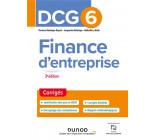 DCG 6 - FINANCE D-ENTREPRISE - DCG 6 - 1 - DCG 6 FINANCE D-ENTREPRISE - CORRIGES - 3E ED.