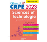 OBJECTIF CRPE 2023 - SCIENCES ET TECHNOLOGIE - EPREUVE ECRITE D-ADMISSIBILITE