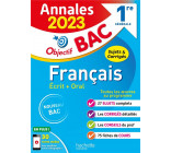 ANNALES OBJECTIF BAC 2023 - FRANCAIS 1RES