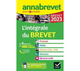 ANNALES DU BREVET ANNABREVET 2023 L'INTEGRALE DU BREVET  3E (TOUT-EN-UN) - TOUTES LES MATIERES DES E