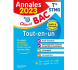 ANNALES OBJECTIF BAC 2023 -  BAC STMG TOUT-EN-UN