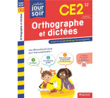 ORTHOGRAPHE ET DICTEES CE2 - CAHIER JOUR SOIR - CONCU ET RECOMMANDE PAR LES ENSEIGNANTS