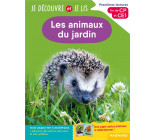 JE DECOUVRE ET JE LIS CP ET CE1 - LES ANIMAUX DU JARDIN - PREMIERES LECTURES, PREMIERES DECOUVERTES