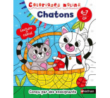 COLORIAGES MALINS: LES CHATONS - LECTURE ET CALCUL CP