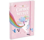 MON CARNET SECRET LILOU LA LICORNE