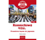 KONNICHIWA - PREMIERES LECONS DE JAPONAIS - A1/A2