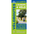 L'Europe à vélo, la carte