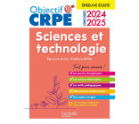 OBJECTIF CRPE 2024 - 2025 - SCIENCES ET TECHNOLOGIE - EPREUVE ECRITE D-ADMISSIBILITE