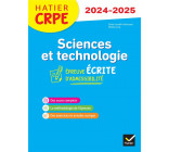SCIENCES ET TECHNO - CRPE 2024-2025 - EPREUVE ECRITE D-ADMISSIBILITE