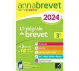 ANNALES DU BREVET ANNABREVET 2024 L-INTEGRALE DU BREVET 3E (TOUT-EN-UN) - TOUTES LES MATIERES DES EP