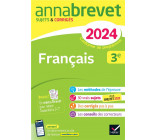ANNALES DU BREVET ANNABREVET 2024 FRANCAIS 3E - SUJETS CORRIGES & METHODES DU BREVET