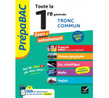 PREPABAC TOUTE LA 1RE GENERALE (TRONC COMMUN) - BAC 2024 (TOUTES LES MATIERES) - FRANCAIS, HISTOIRE-