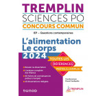 TREMPLIN CONCOURS IEP QUESTIONS CONTEMPORAINES 2024 - L-ALIMENTATION. LE CORPS