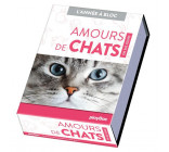 Calendrier Amours de chats en 365 jours - L'Année à bloc