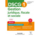 DSCG1 - GESTION JURIDIQUE, FISCALE ET SOCIALE - MANUEL 2023-2024