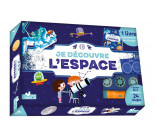 JE DECOUVRE L-ESPACE - COFFRET AVEC LAMPE ET POSTER PHOSPHORESCENT DES CONSTELLATIONS