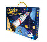 LA FUSEE SPATIALE 3D - LA CONQUETE DE L-ESPACE - CONSTRUIS TA FUSEE ! AVEC 12 SILHOUETTES