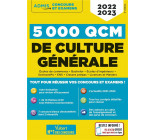 5000 QCM DE CULTURE GENERALE + ACTU EN LIGNE MOIS PAR MOIS - CONCOURS ET EXAMENS 2022-2023 - TESTEZ