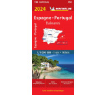 Carte Nationale Espagne, Portugal 2024