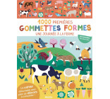 MES TOUT PREMIERS AUTOCOLLANTS - 1000 PREMIERES GOMMETTES FORMES - UNE JOURNEE A LA FERME