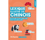 LANGUES+ - LEXIQUE ILLUSTRE DE CHINOIS - 50 FICHES POUR ENRICHIR SON VOCABULAIRE