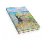 Carnet Hazan pleine toile Monet - Promenade sur la falaise