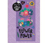 FLOWER POWER - 4 COURONNES DE FLEURS PARFUMEES A CREER