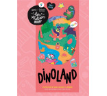 DINOLAND - UN POSTER RECTO VERSO A COLORIER ET A DECORER