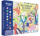 MON COFFRET D-ARTISTE - MES 4 PEINTURES AU NUMERO : MERVEILLEUSE NATURE