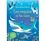 LES REQUINS ET LES RAIES - AUTOCOLLANTS USBORNE - DES 3 ANS