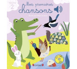 MES PREMIERES CHANSONS VOLUME 2 - LIVRE SONORE AVEC 6 PUCES - DES 1 AN